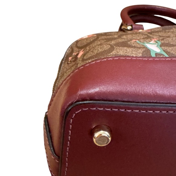 Coach Mini Sierra Satchel with Party Animals Print — 2019 - Picture 7 of 11